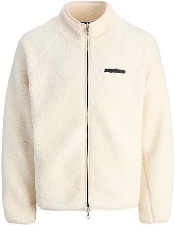 Jack & Jones - Fleece Jas - Lichtbeige