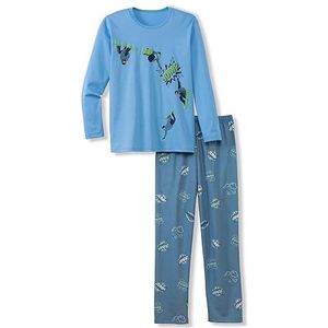 CALIDA Jongens Jongens Snow Pyjamaset, azuur, standaard