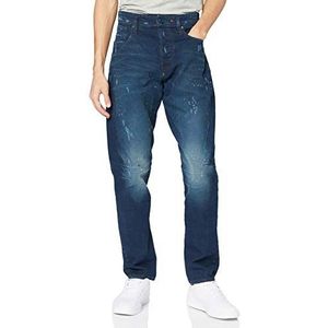G-STAR RAW Scutar 3D Tapered Jeans voor heren, Blauw (Worn in Taint Destroyed D17711-9657-c270), 34W x 36L