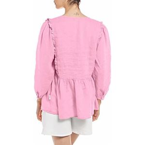 Replay Damesblouse, 307 Candy pink., M