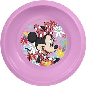 Disney Kinderschaal van Minnie-kunststof, schokbestendig, herbruikbaar