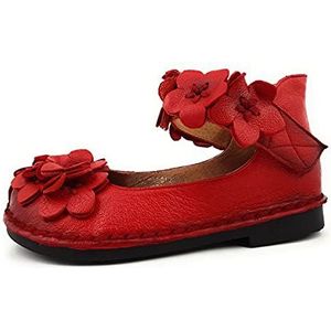 LAURA VITA Hocobio 01 Ballet Flat Dames, Rood, 37 EU