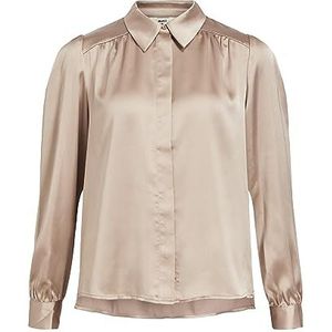 OBJSATEEN L/S Shirt NOOS, fossiel, 34