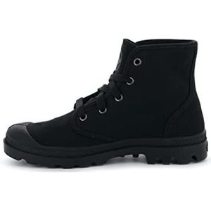 Palladium Pampa Hi Boot voor dames, veganistisch canvas met veters