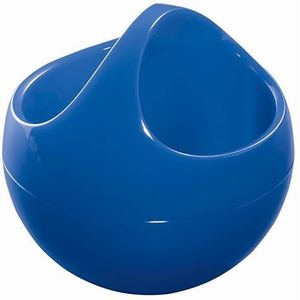 Spirella Cosmetica-organizer ""Bowl"" opbergdoos voor make-up en sieraden 10,5x9,5cm blauw