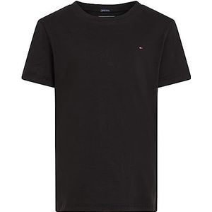Tommy Hilfiger Jongens Boys Basic Cn Knit S/S T-shirt, Meteorite., 140 cm