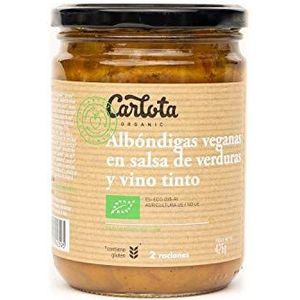 Vleesballetjes in saus van groenten en wijn | Carlota organic | 2 x 425 g