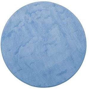 Gözze Badtapijt, rond, 110 cm diameter, RIO PREMIUM, blauw, 100000-110000-50