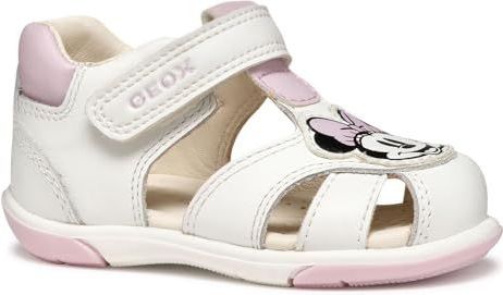 Geox - B Zapito - Meisjessandalen - Wit Roze - 22 EU