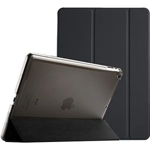 ProCase iPad 2 iPad 3 iPad 4 Case, Ultradunne lichte Stand Case met doorzichtige matte achterkant Smart Cover voor 9,7"" Apple iPad 2, iPad 3, iPad 4 - Black