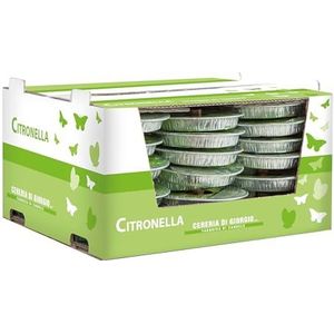 48 stuks fakkels van aluminium met citronella - Ø 14 cm - brandduur 3 uur | anti-muggen en insecten - voorraadverpakking - Cereria Di Giorgio
