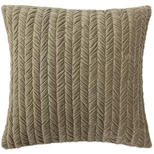 Riva Home Allure Veer Gevuld Kussen, Grijs, 45 x 45cm (18"" x 18"")