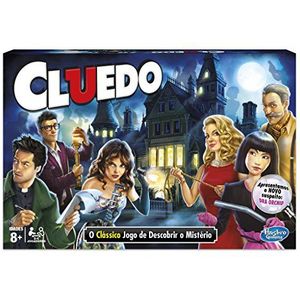 Hasbro Gamingset in familie Cluedo (HASBRO 38712) Portugese versie kleurrijk