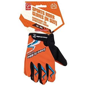 Hape Cross Racing handschoenen beschermende kleding voor fietsen en loopfietsen, maat M, 5-6 jaar
