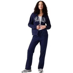 GAP Logo-hoodie voor dames, volledige rits, sweatshirt, XS