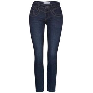 STREET ONE Jeans Slim Fit, Deep Indigo Washed, 27W / 30L