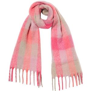 PIECES Pcshavanna Long Scarf Bc Sjaal voor dames, roze (hot pink), One Size