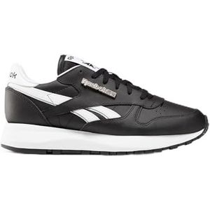 Reebok - Classic Sneakers - Wit/Zwart - Leer/Synthetisch - Vetersluiting
