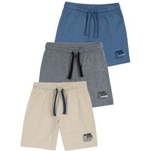 Chicco, Kindershorts, set van 3 bermudashorts, comfortabel en praktisch, van zachte stof, met elastische band, ideaal voor lente en zomer, kleding voor kinderen en jongens