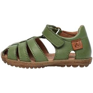 Naturino See-Leather Fisherman Sandalen, Groen, 33 EU