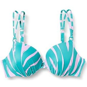 Triumph Dames Summer Mix & Match WP 02 pt Bikini, Groen-Light Combinatie, 38D, Groen - Light Combination, 38