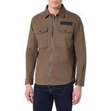 REPLAY - Herenhemd - Dark Olive 928 - Lange Mouwen - Met Borstzakken