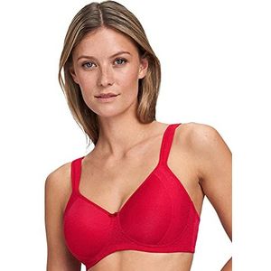 Susa Milano gevoerde beha voor dames, rood (carmin), 75A