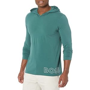 BOSS Mannen Identity Lange Mouwen Lounge T-shirt Onderhemd, Open Groen, S