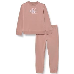 Calvin Klein Jeans Joggingpak  rosé / oudroze / wit