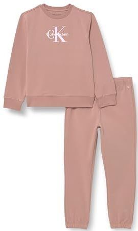 Calvin Klein Jeans Joggingpak  rosé / oudroze / wit
