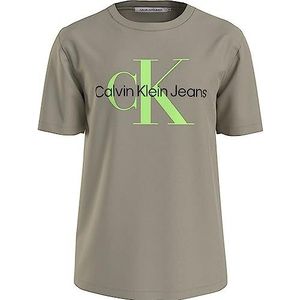 Calvin Klein Jeans S/S T-shirts, Plaza Taupe/Zuur Licht, XS