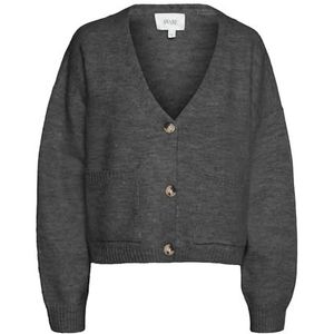 Awgemma - Gebreid Vest - V-Hals - Lange Mouwen - Regular Fit