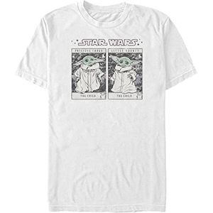 Star Wars Unisex Bb Yoda Tarot Organic T-shirt met korte mouwen, wit, XL