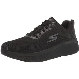 Skechers Womens Max Cushioning Elite Black/Black Running Shoe - 8