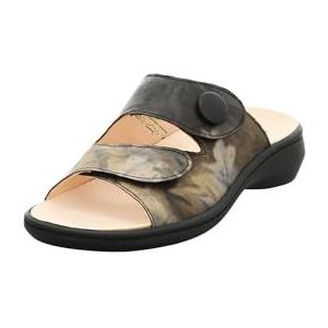 Think Camilla clogs voor dames, leren voering, zwart/combi 9040, 36 EU, zwart combi 9040, 36 EU