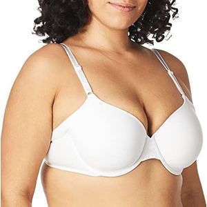 Olga Women's No Side Effects Underwire Contour Bra, White, 38C