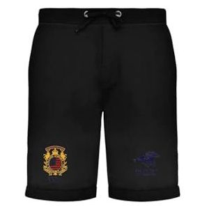 AMERICAN COLLEGE USA Bermuda shorts voor dames en heren, uniseks, Zwart, XL