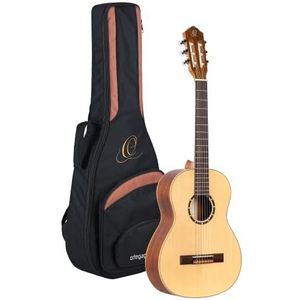 Ortega Guitars Concertgitaar 3/4 grootte - Family Series - inclusief Gigbag - Mahonie/sparren deken (R121-3/4)