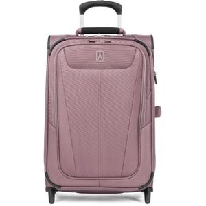 Travelpro Maxlite 5 22"" uitbreidbare oprolbare handbagage koffer, Dusty Rose Roze, Carry-on 22-Inch, Maxlite 5 Softside Lichtgewicht Uitbreidbare Rechtopstaande Bagage