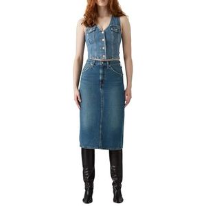 Levi's - HR BACK SLIT SKIR - Spijkerrok - Slim Fit - Hoog Taillehoogte
