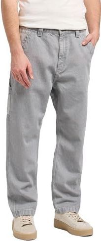 Lee - Slouchy Straight Carpenter - Cargobroek - Gemini Grey - Relaxed Fit