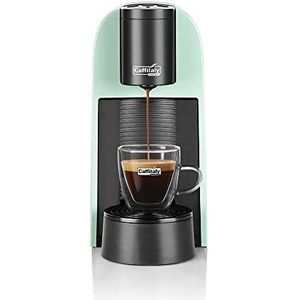 Caffitaly Volta S35 koffiezetapparaat, voor originele Caffitaly capsules, compact, snel en stil, multi-drinksysteem, automatische dosering, snelle ontsteking, automatische uitschakeling, 42 kWa, groen