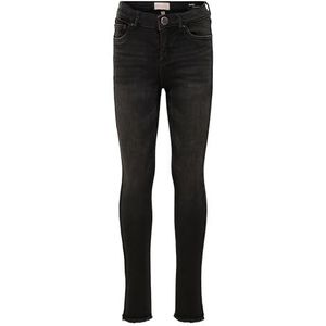ONLY Jeans voor meisjes, Zwarte Denim, 116 cm