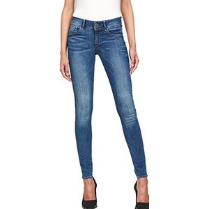 G-Star Raw Lynn Mid Waist Skinny Jeans dames,Blau (Faded Blue D06746-6553-a889),25W / 34L