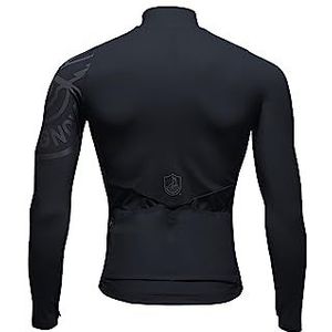 Campagnolo Titanium Thermal Jersey Longshirt voor heren, Zwart, 3XL