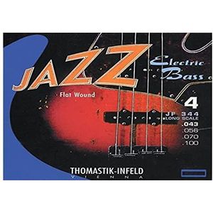 Thomastik enkele snaren A .070 stalen kern, nikkel flat wound short scale 32"" JF32070 voor E-Bass Jazz set JF324