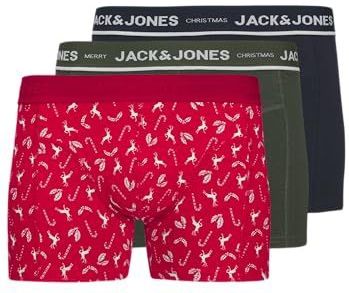 JACK & JONES Junior Jacdeer Trunks voor heren, 3 stuks, Jnr, Sky Captain, Numeric_152 (verpakking van 3 stuks), sky captain, numeric_152