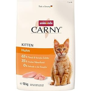 animonda Carny Kitten kattenvoer - suiker- en graanvrij kattenvoer met kip 1 x 10 kg