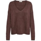 JDY Trui 'JDYELANORA'  kastanjebruin