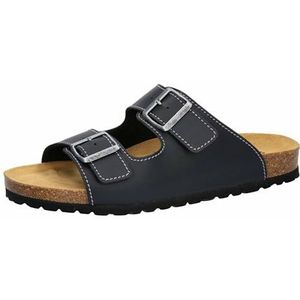 Gezondheidsslippers - Zwart - Synthetisch - Gespsluiting